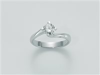 Anello Miluna Donna in Oro bianco Diamante LID5180-007G7